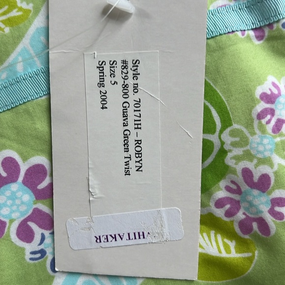 Lilly Pulitzer Girls “Robyn” dress size 5 NWT vintage from spring 2004 - Picture 2 of 5